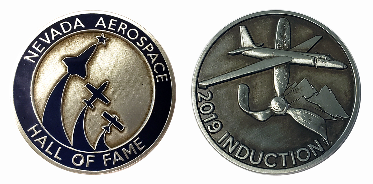 2019 NVAHOF U-2 Challenge Coin